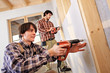 studwork: fixing the plaster boards