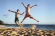 Photo: jump at the beach jump at the beach