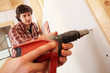 Foto: studwork: fixing the plaster boards studwork: fixing the plaster boards