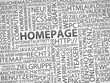 Homepage glowing effekt website