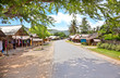 Main street in Kuta village. Lombok