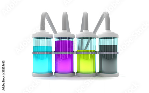 Illustration: cmyk print cartridge cmyk print cartridge