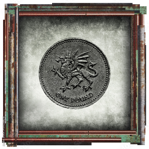 Photo: pound coin picture pound coin picture