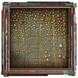 water drops on wood picture