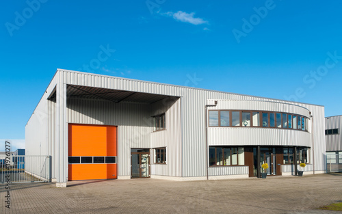 Photo: modern office building modern office building