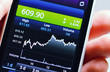 Stock diagram on the screen