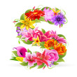 Buchstabe Blume klein - s