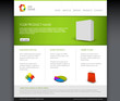 Vector Modern product homepage template