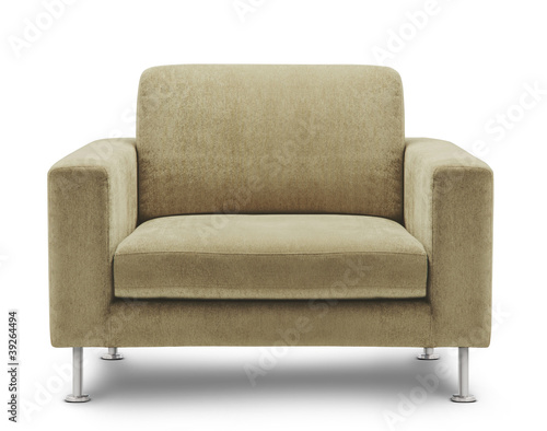 Photo: sofa furniture isolated on white background sofa furniture isolated on white background