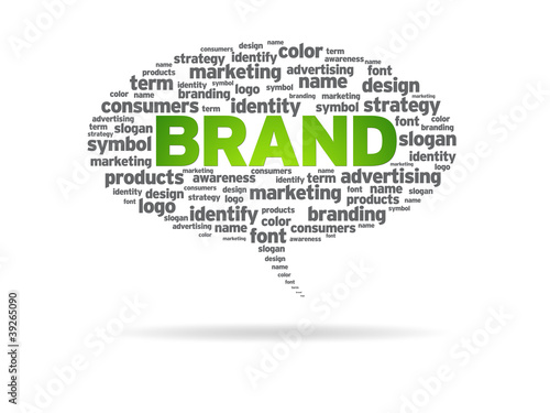 Illustration: Speech Bubble - Brand Speech Bubble - Brand