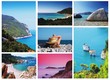 coast in Italy - Monte Conero, Gargano, Sardinia island