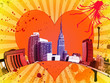 Love the city illustration