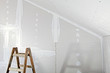 studwork: filling the joints of the plaster boards