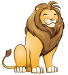 grinning lion