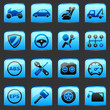 button Blue Automotive