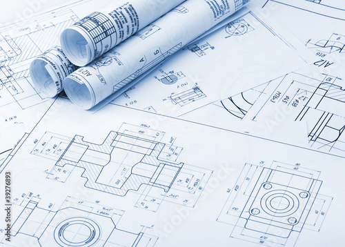 Photo: The plan industrial details The plan industrial details
