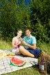 Foto: couple at a picnic couple at a picnic