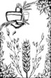 Ilustración: Wheat frame Wheat frame