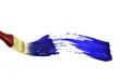 Foto: Pinselstrich in Blau Pinselstrich in Blau