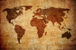 grunge map of the world. grunge map of the world.