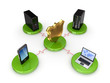 Network protection concept. Network protection concept.