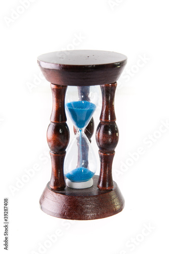 Photo: Sand glass made of wood Sand glass made of wood