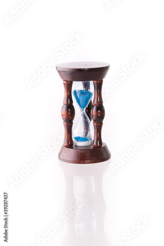 Photo: Sand glass made of wood Sand glass made of wood