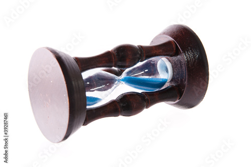 Photo: Sand glass made of wood Sand glass made of wood