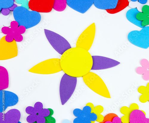 Foto: Moosgummi Stanzfiguren Moosgummi Stanzfiguren