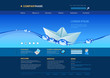 Vector: Website template: Innovation, Business, Ecology etc. Website template: Innovation, Business, Ecology etc.