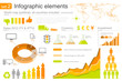 Infographics design template set 2. Editable.