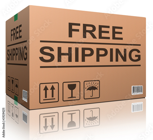 Illustration: free shipping cardboard box free shipping cardboard box