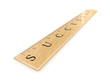Measure Success Ruler with shallow depth of field