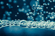 Photo: water with bubbles water with bubbles