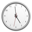 clock isolated