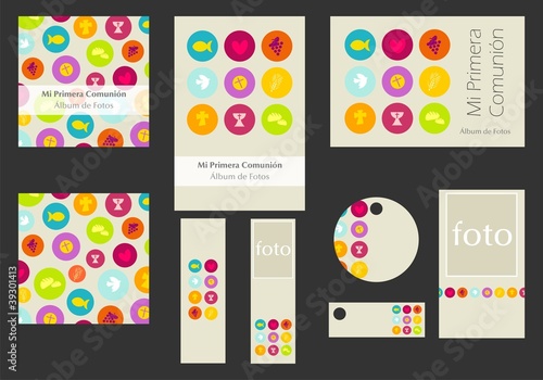 Vector: SET MI PRIMERA COMUNION SET MI PRIMERA COMUNION