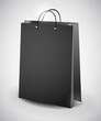 black shopping bag