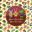 animal play music card