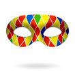 Harlequin mask