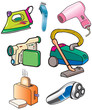 Vector: home equipment icons - vector icon set home equipment icons - vector icon set