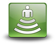 Green 3D Effect Icon "Amphitheater"