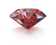 Round cut ruby