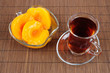 Foto: Tea with jam from peach Tea with jam from peach