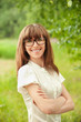 Photo: Portrait of beautiful young smiling girl Portrait of beautiful young smiling girl