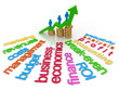 business economics word cloud