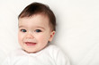 Gorgeous baby smiling to camera
