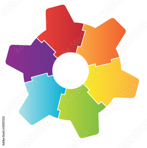 Vector: Gear Puzzle Gear Puzzle