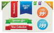 Sale stickers and labels