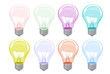 Light bulb isolated on a white background
