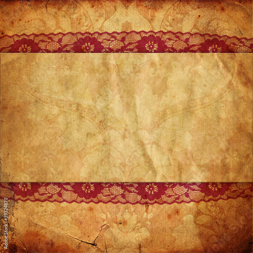 Illustration: Vintage background in Victorian style Vintage background in Victorian style